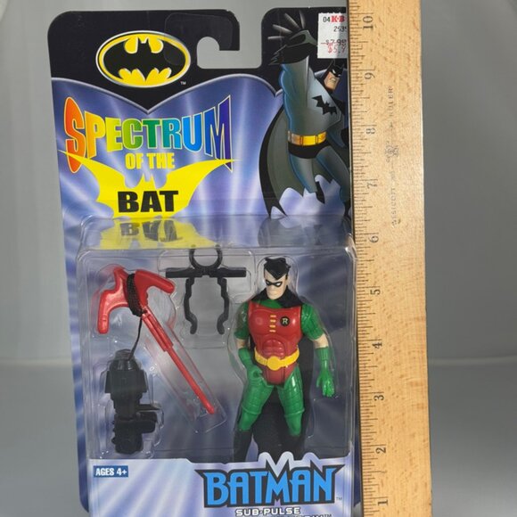 Batman Spectrum Of The Bat Sub-Pulse Detonator Robin Action Figure 2002 - Picture 8 of 9